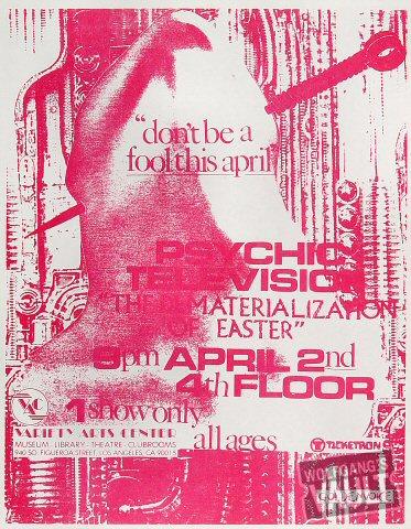 Psychic TV Handbill