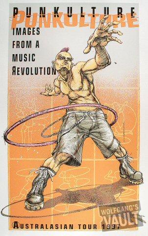 Punkulture: Images From a Music Revolution: Australasian Tour 1997 Poster