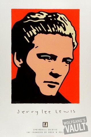 Jerry Lee Lewis Poster