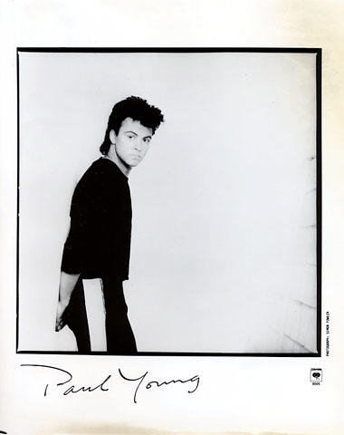 Paul Young Promo Print
