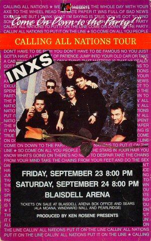 INXS Poster