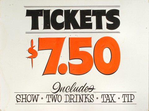 Tickets Poster
