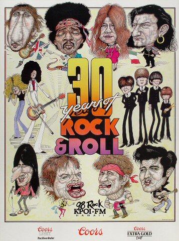 K-POI: 30 Years of Rock and Roll Poster