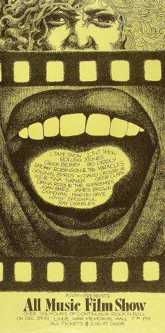 All Music Film Show Poster