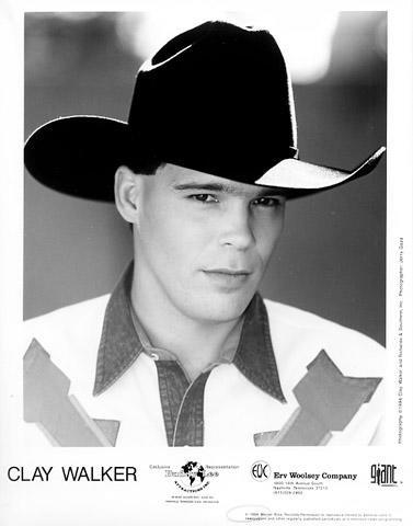 Clay Walker Promo Print