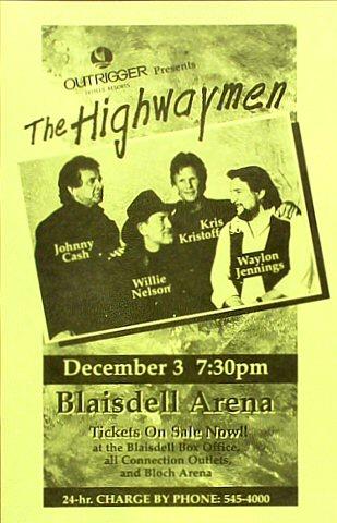 The Highwaymen Handbill