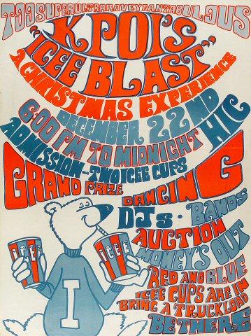 K-POI's Icee Blast Poster