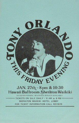 Tony Orlando Handbill
