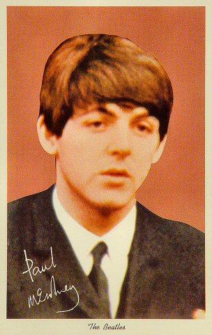 The Beatles Postcard