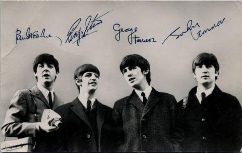 The Beatles Handbill