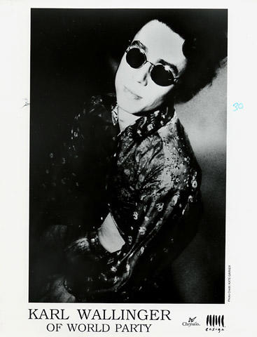 Karl Wallinger Promo Print