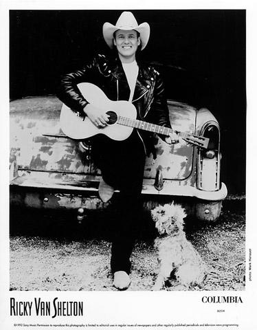 Ricky Van Shelton Promo Print