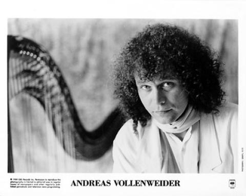 Andreas Vollenweider Promo Print