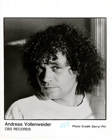 Andreas Vollenweider Promo Print