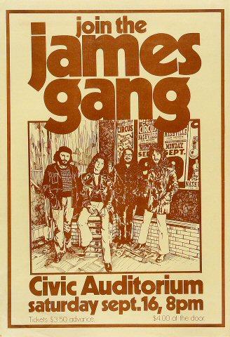 The James Gang Poster
