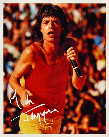 Mick Jagger Handbill