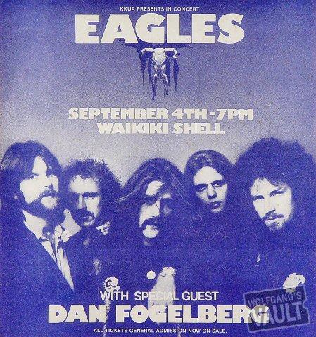 The Eagles Handbill