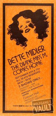 Bette Midler Poster