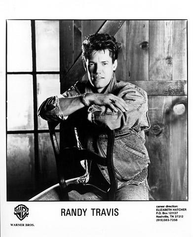 Randy Travis Promo Print