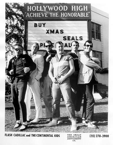 Flash Cadillac & the Continental Kids Promo Print