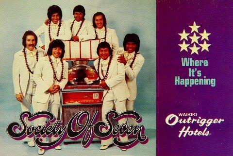 The Society of Seven Postcard