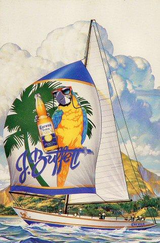 Jimmy Buffett Postcard