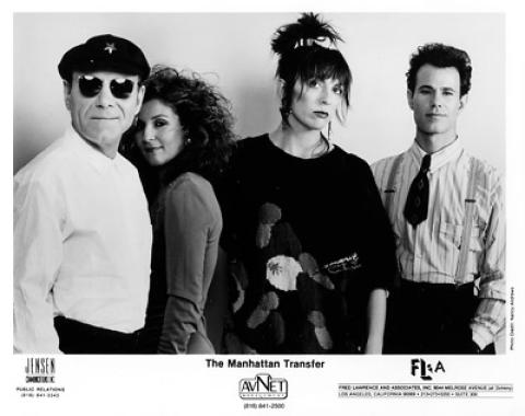 Manhattan Transfer Promo Print