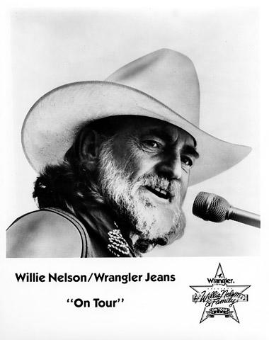 Willie Nelson Promo Print