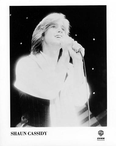 Shaun Cassidy Promo Print