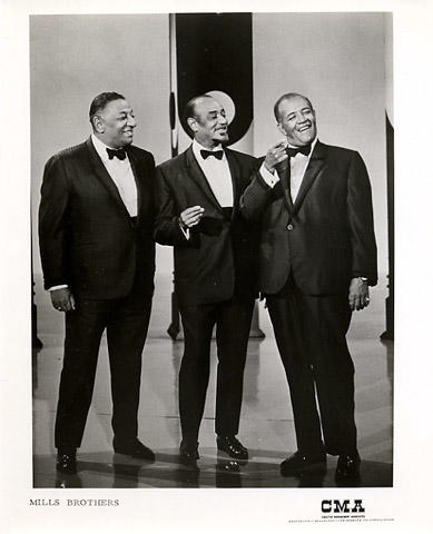 Mills Brothers Promo Print
