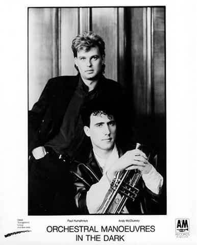 Orchestral Manoeuvres in the Dark Promo Print