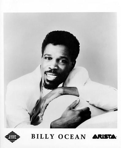 Billy Ocean Promo Print
