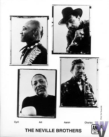 The Neville Brothers Promo Print