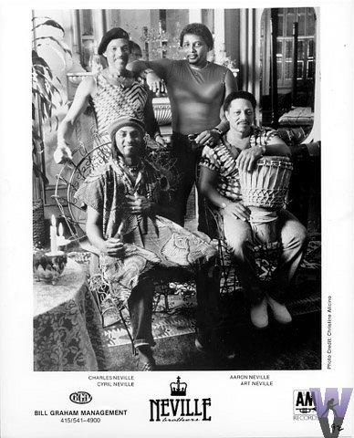 The Neville Brothers Promo Print