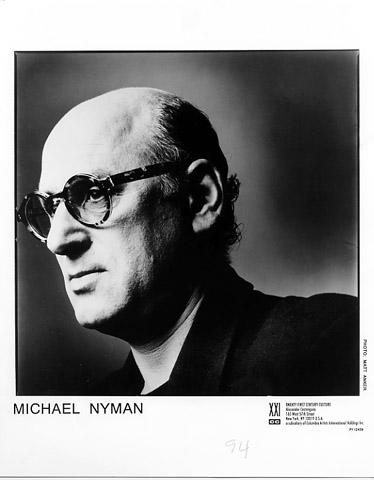 Michael Nyman Promo Print