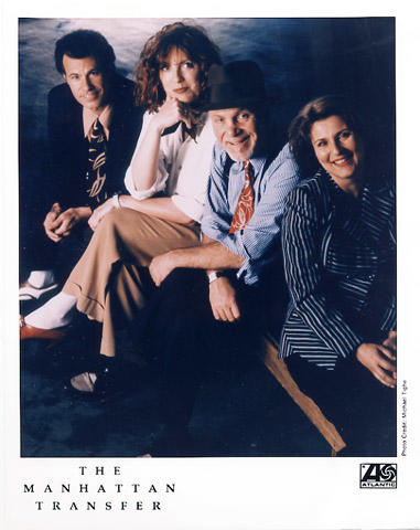Manhattan Transfer Promo Print