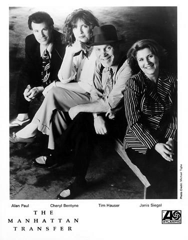 Manhattan Transfer Promo Print