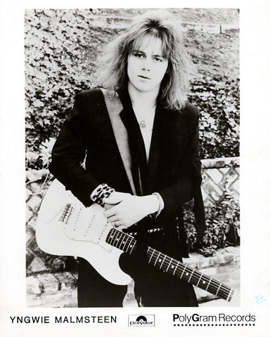 Yngwie J. Malmsteen Promo Print