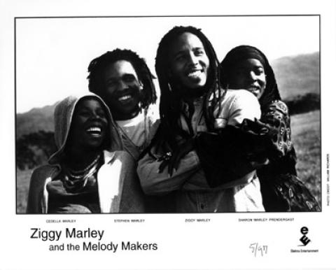 Ziggy Marley & the Melody Makers Promo Print