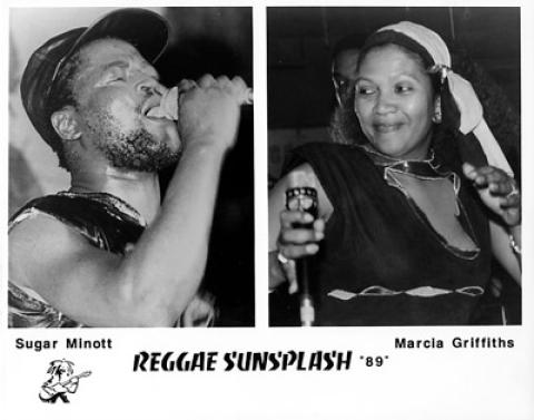 Sugar Minott Promo Print