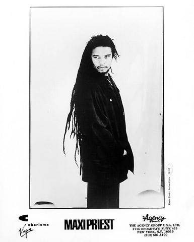 Maxi Priest Promo Print