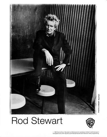 Rod Stewart Promo Print
