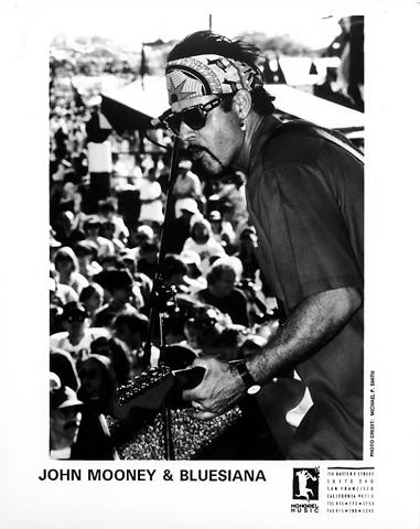 John Mooney & Bluesiana Promo Print