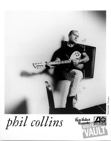 Phil Collins Promo Print