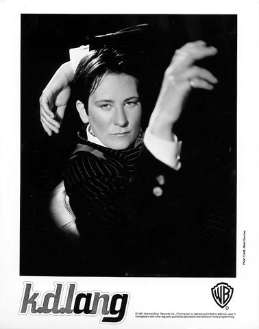 k.d. lang Promo Print