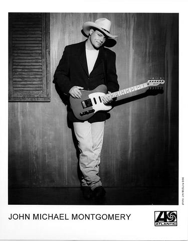 John Michael Montgomery Promo Print