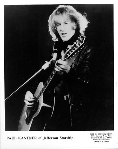 Paul Kantner Promo Print