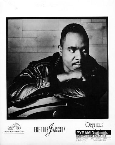 Freddie Jackson Promo Print