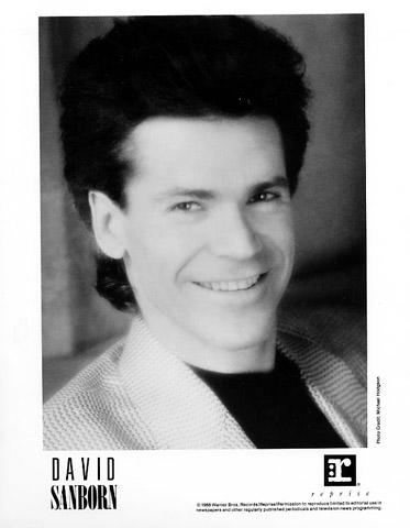 David Sanborn Promo Print