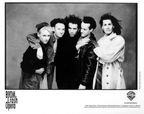 Boom Crash Opera Promo Print